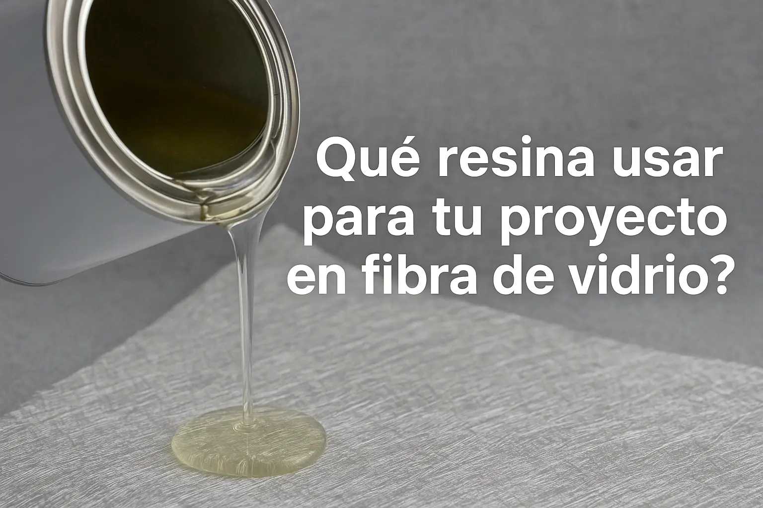 Tipos de resina