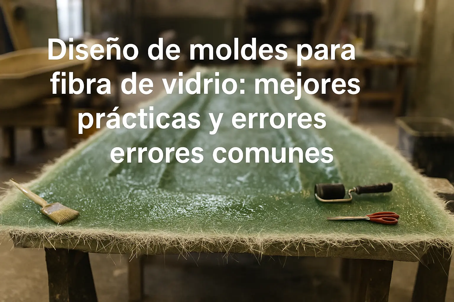 Diseño de moldes para fibra de vidrio