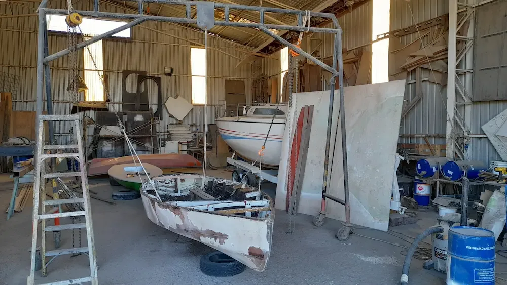 Pirat · restauración en madera · Trabajo en taller