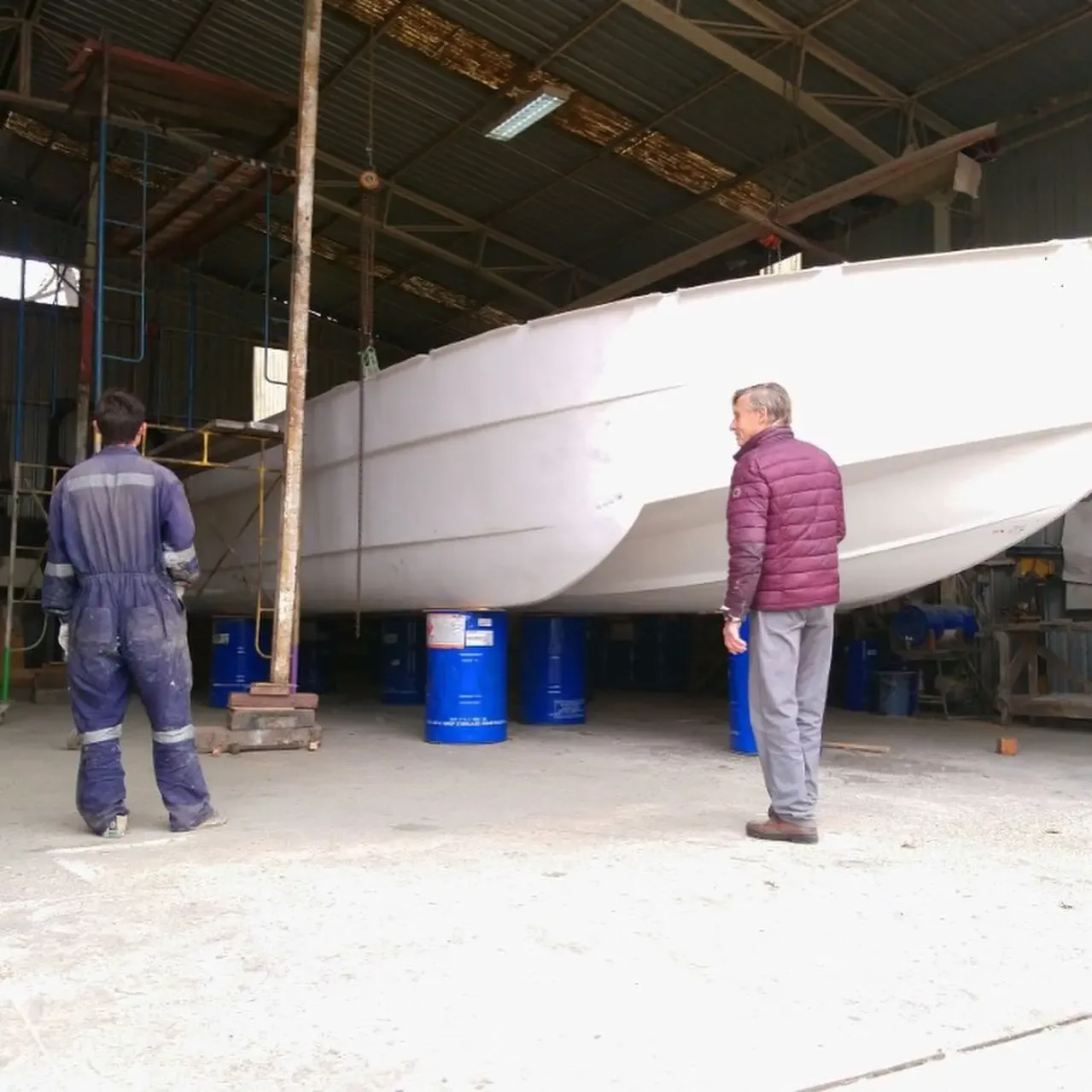 Doña Elena · construcción para turismo · Trabajo en taller